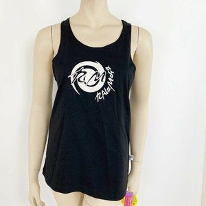Sportswear Tank Top Small Made in Brazil S Sleeveless Black Cami NWT Rala Moca